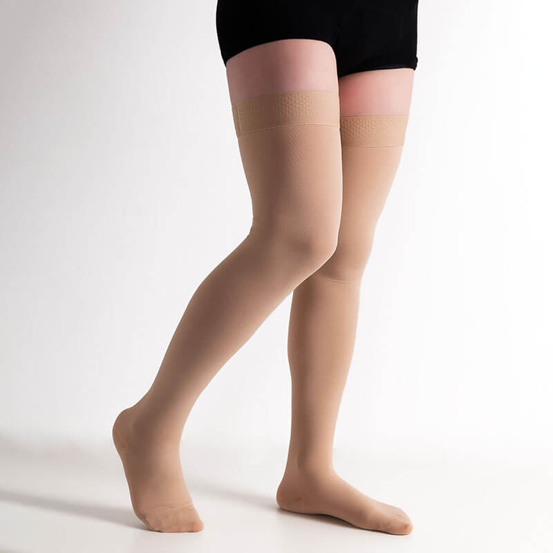 Thigh High Closed Toe Medical Compression Stockings-Compports